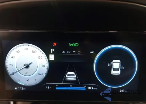 2025 Hyundai Elantra Sel Convenience from USA, damaged, VIN KMHLS4DG2SU895603